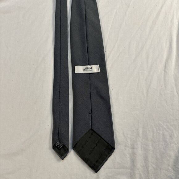 Armani Collezioni Tie Mens Made In Italy Silk Formal Dresswear 60" x  3.75 - Picture 3 of 11